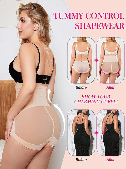 Women’s High Waist Tummy Control Shapewear Panties