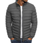 Men's Warm Casual Stand Collar Down Jacket