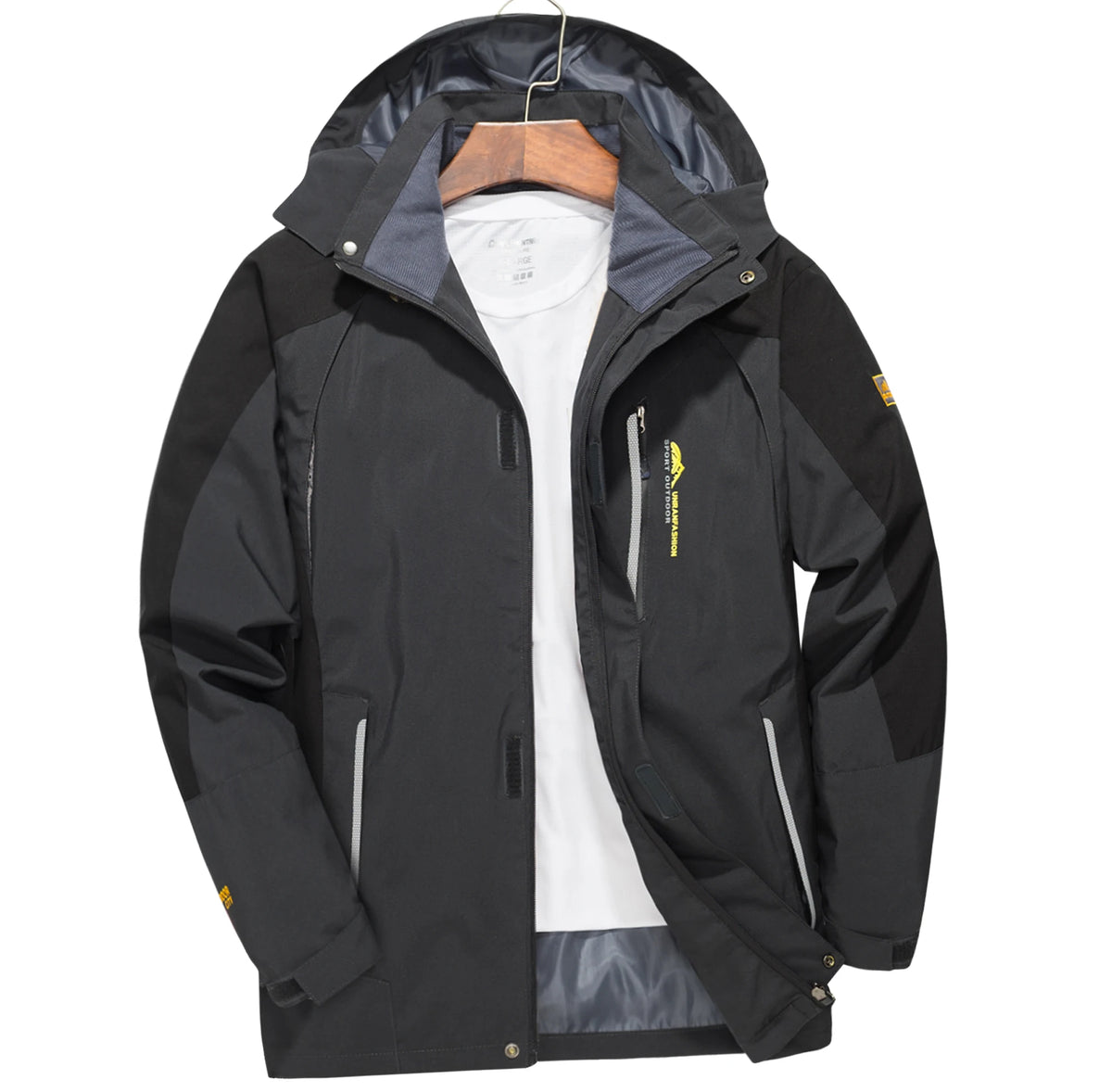 Men's Waterproof Windproof Hiking Jacket Outdoor