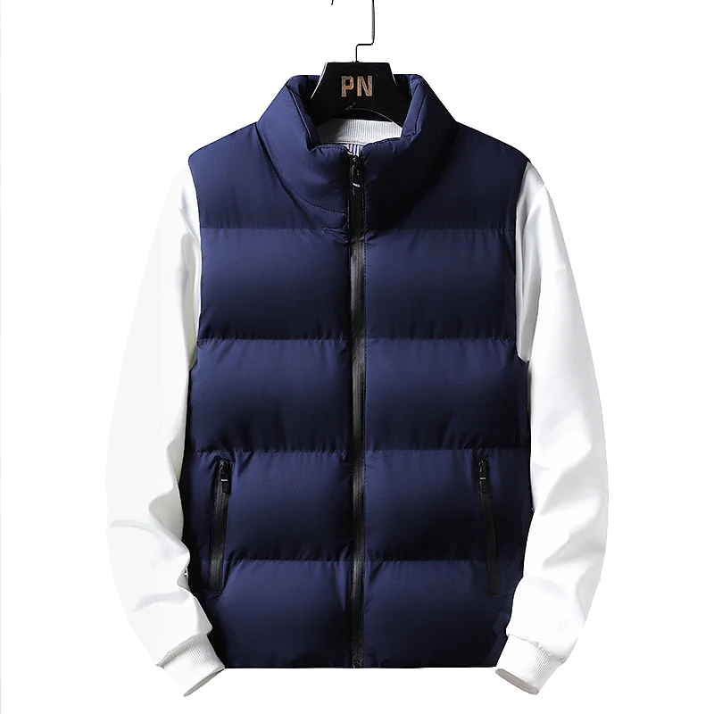 Men's Thick Windproof Sleeveless Vest Jacket