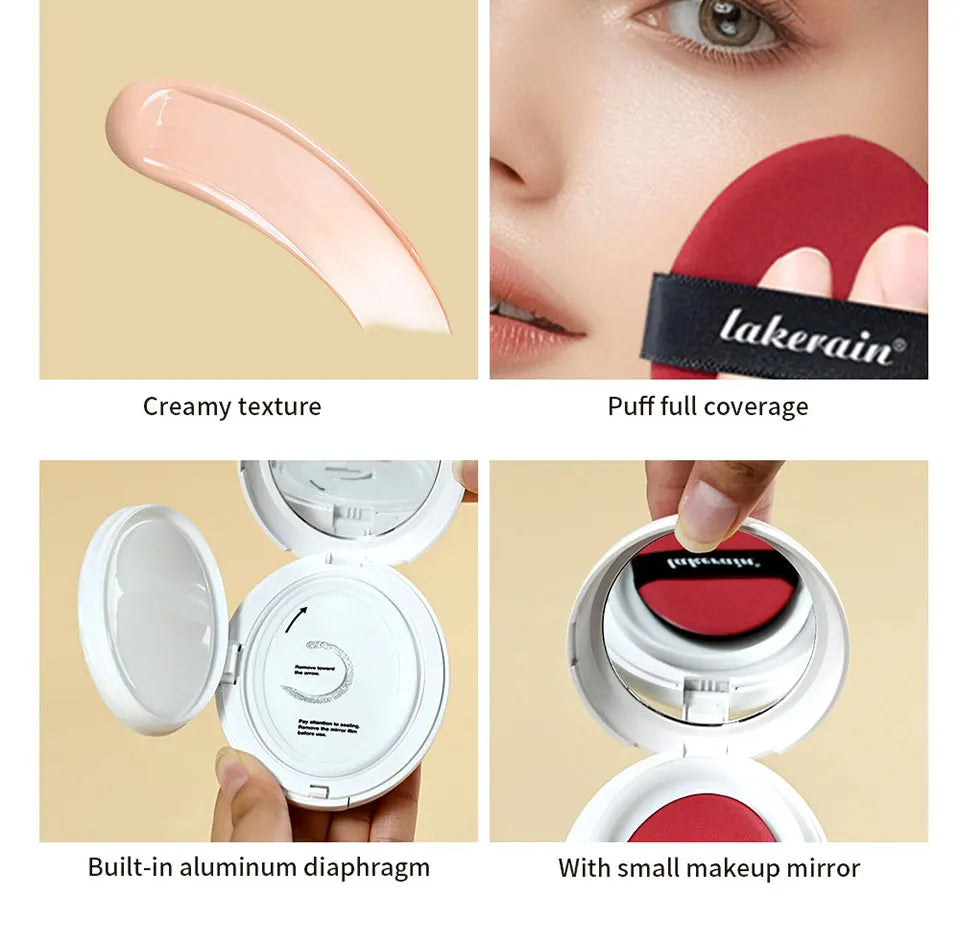 Dewy Glow Cream Cushion Foundation Hydrating Moisturizer