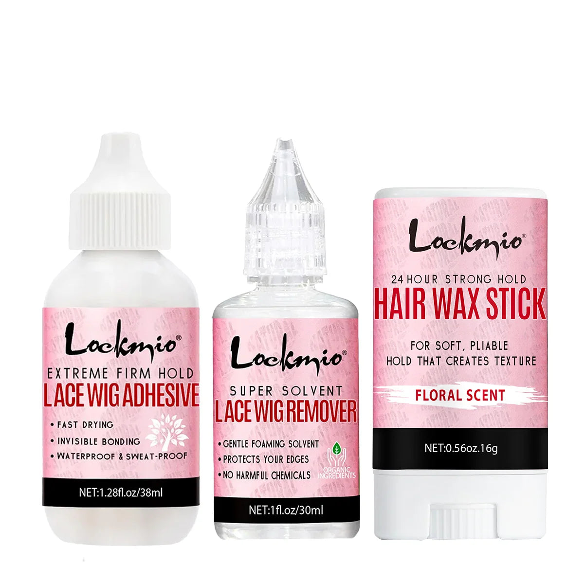 Waterproof Wig Glue and Remover Travel Size Set