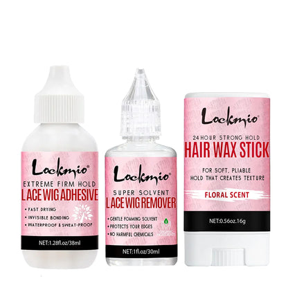Waterproof Wig Glue and Remover Travel Size Set