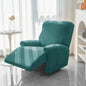 Soft Polyester Recliner Sofa Cover Solid Color