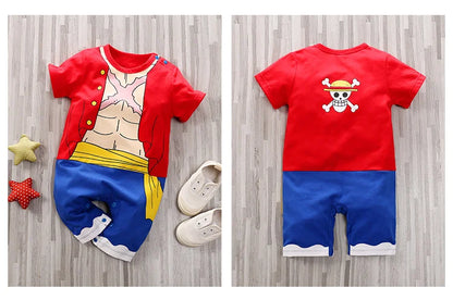 Cotton Anime Role Play Baby Jumpsuit for Summer