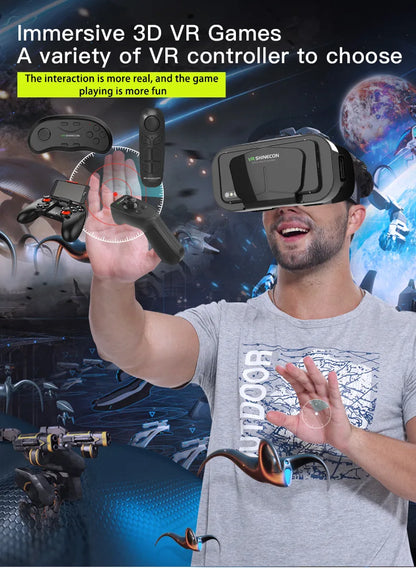 3D Virtual Reality Glasses Headset for Smartphones