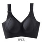 Women's Seamless Wire-Free Bra, Thin Style, Large Size