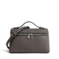 Lychee Grain Patent Leather Shoulder Bag for Women