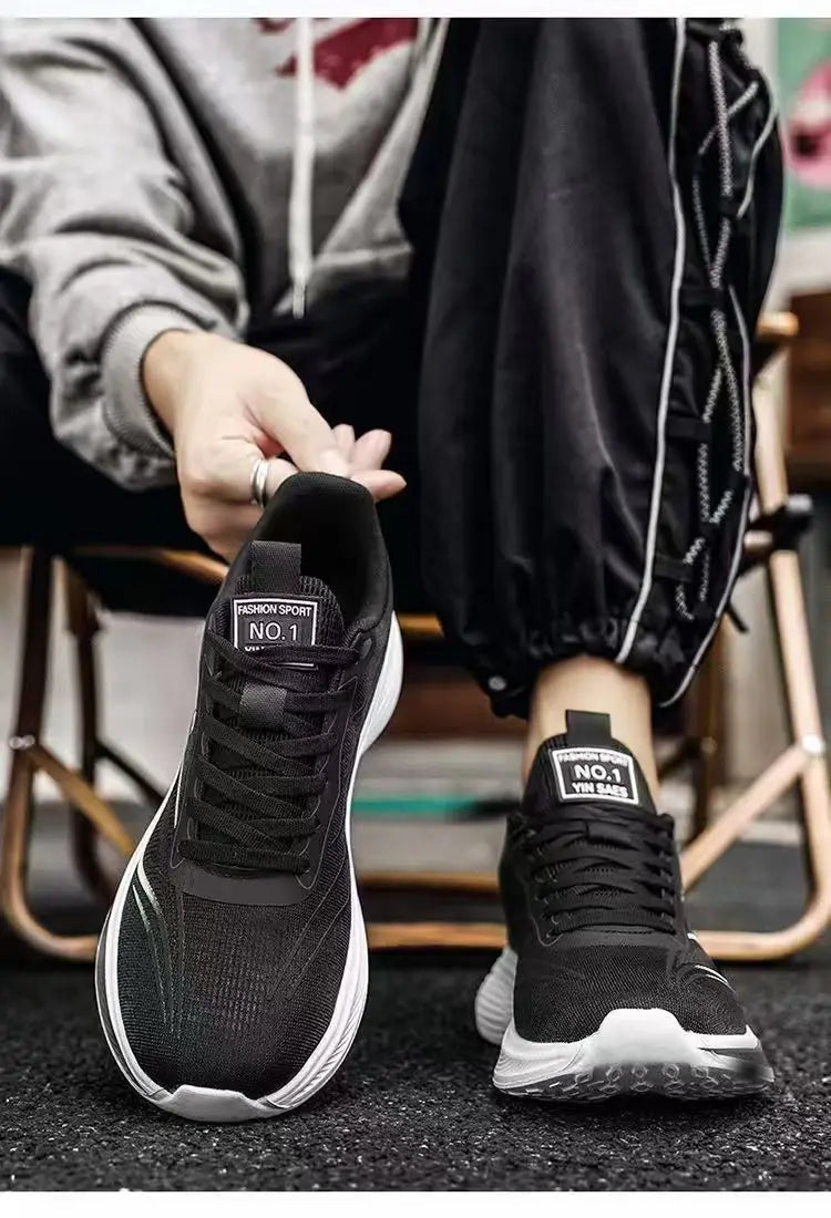 Lightweight Breathable Mesh Casual Sneakers for Men
