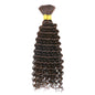 Deep Wave Bulk Human Hair 100g for Braiding