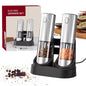 Electric Automatic Stainless Steel Salt and Pepper Grinder