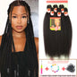 26 Inch Pre Stretched Blonde Ombre Braiding Hair