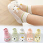 Children's Summer Fishnet Cotton Socks Set