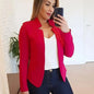 Thin White Blazer for Women Office Style