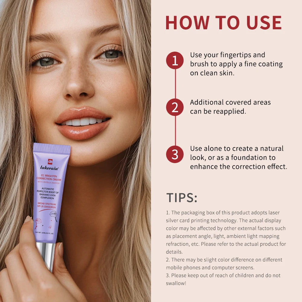 CC Cream Color Changing Liquid Foundation with Centella