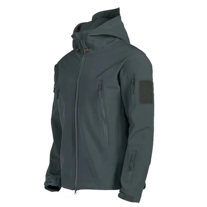 Military Soft Shell Jacket Men Tactical Waterproof