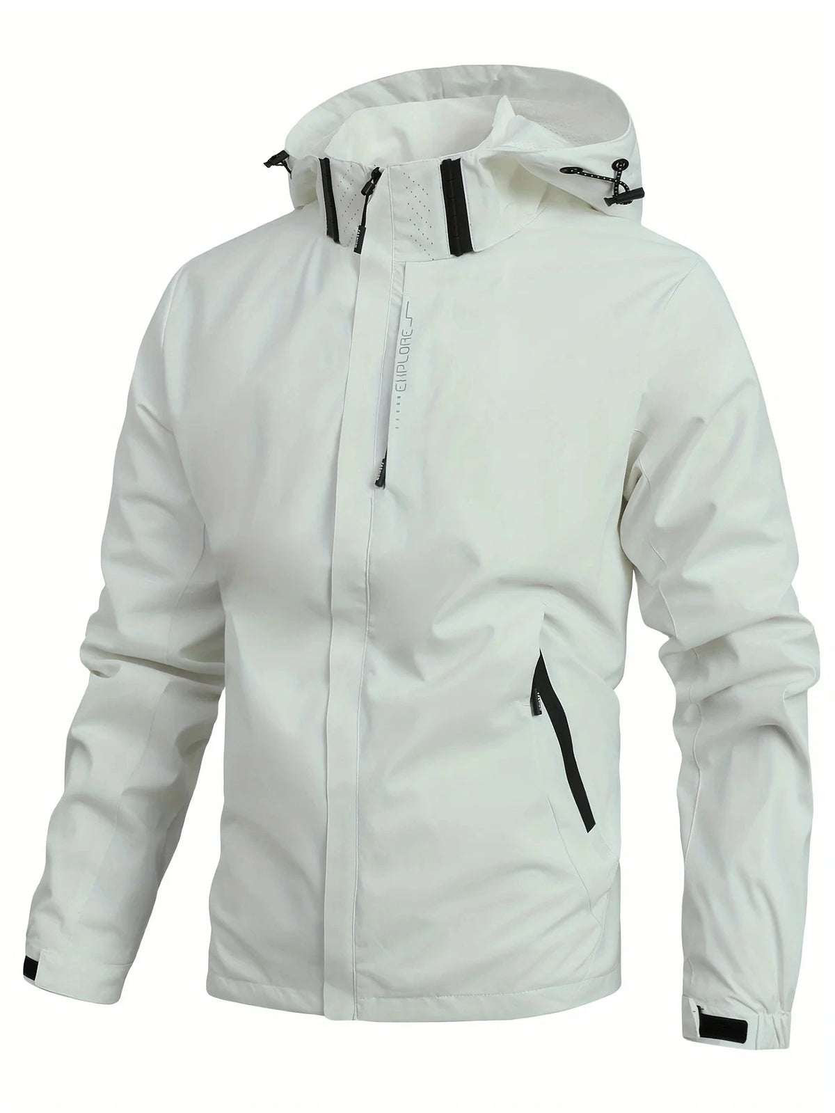 Men's Lightweight Waterproof Hooded Rain Jacket