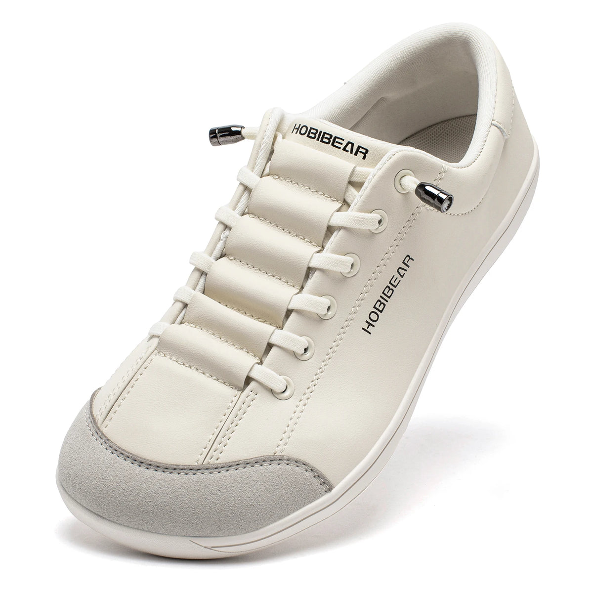 HOBIBEAR Unisex Barefoot Wide Toe Sneakers Artificial Leather