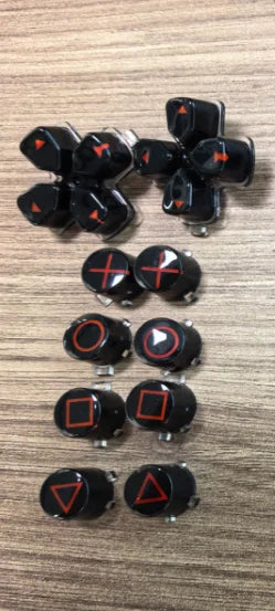 Customized PS5 Button with Shell and Retro Style