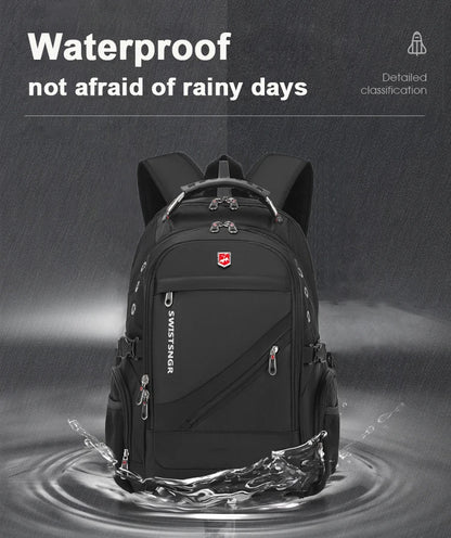 Waterproof Oxford Laptop Backpack for Travel and School