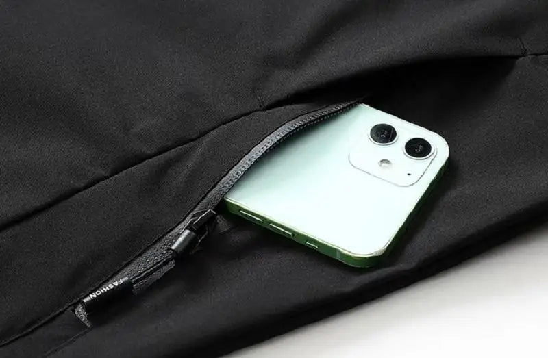 Men's Lightweight Waterproof Hooded Rain Jacket