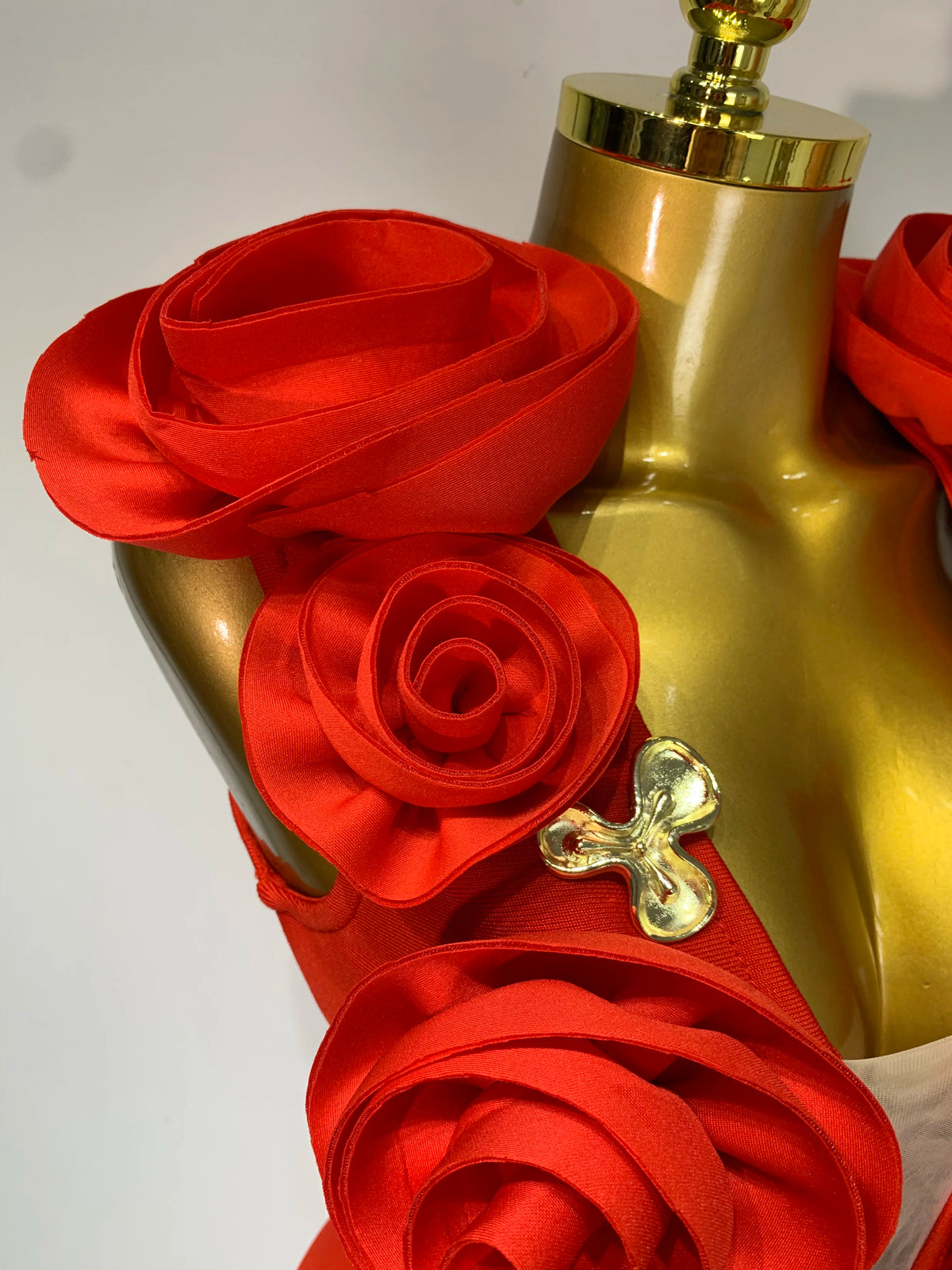 3D Flower Sleeveless Bodycon Bandage Dress Women