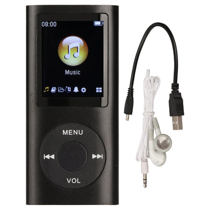 Aluminum Alloy Slim MP3 Player with 1.8 Inch LCD Screen