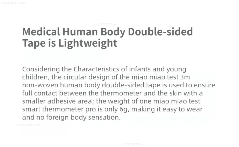 Miaomiaoce Smart Thermometer Pro with Fever Alarm