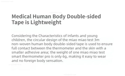 Miaomiaoce Smart Thermometer Pro with Fever Alarm