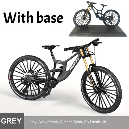 1:8 Alloy Mountain Bike Model with Realistic Gears