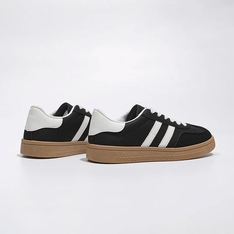 Women Lace-Up Casual Sneakers Breathable Tennis Shoes