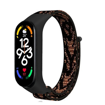 Nylon Adjustable Watchband for Xiaomi Mi Band 3 4 5 6 7