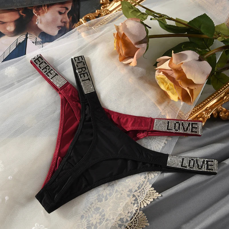 Low Waist G-String Panties for Women in Polyester