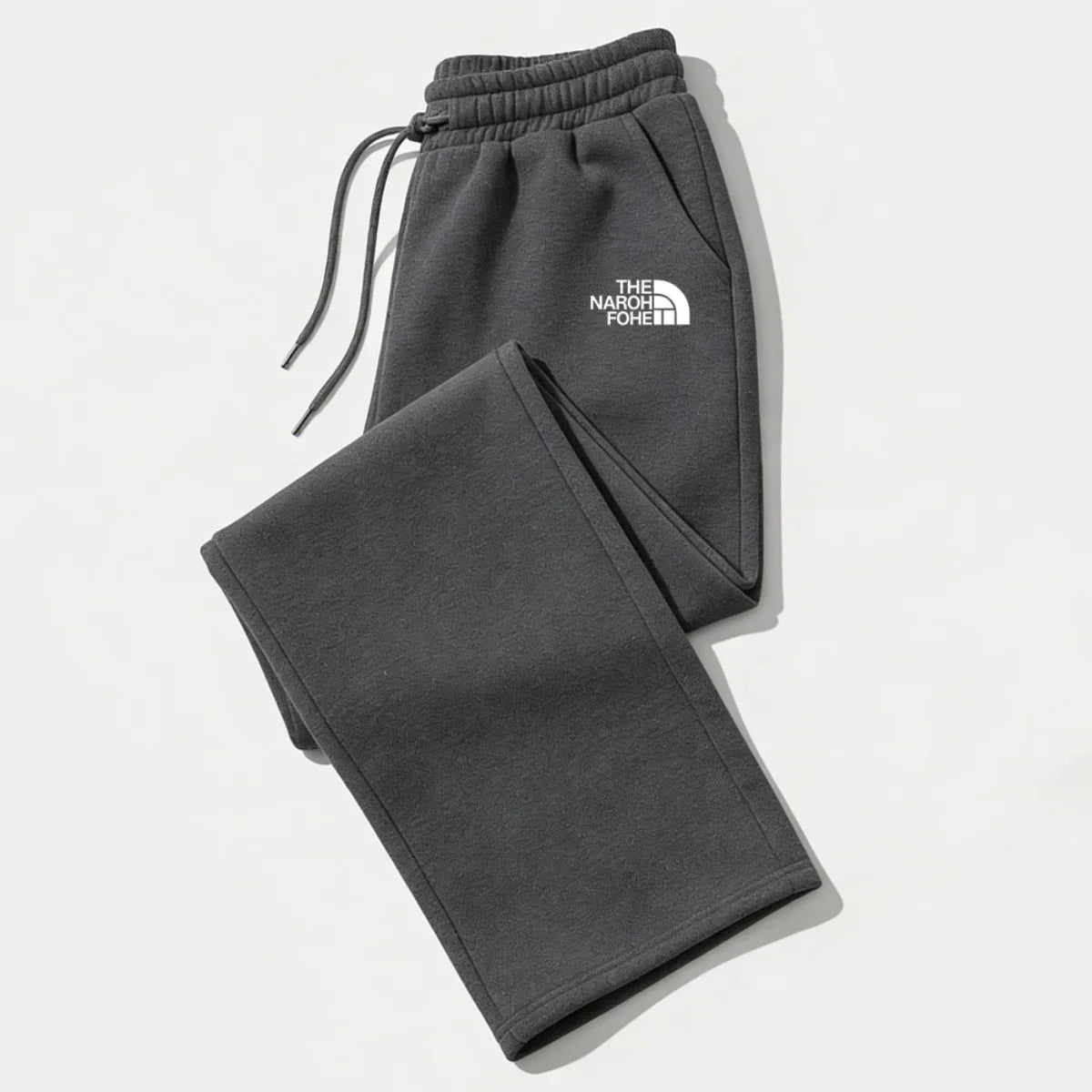 Womens Fleece Straight Leg Joggers Casual Pants