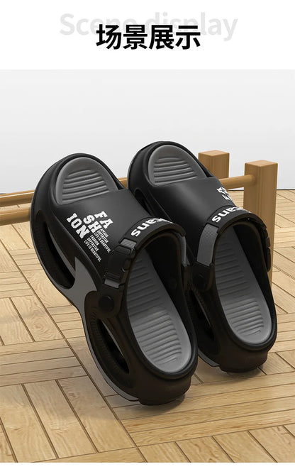 Men's EVA Thick Sole Non-Slip Shower Sandals
