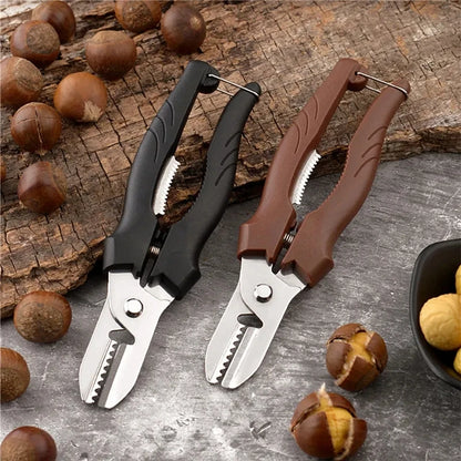 Stainless Steel Chestnut Peeler and Scissors Tool