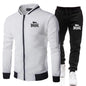 Men's Casual Spring and Autumn Zipper Jacket Set