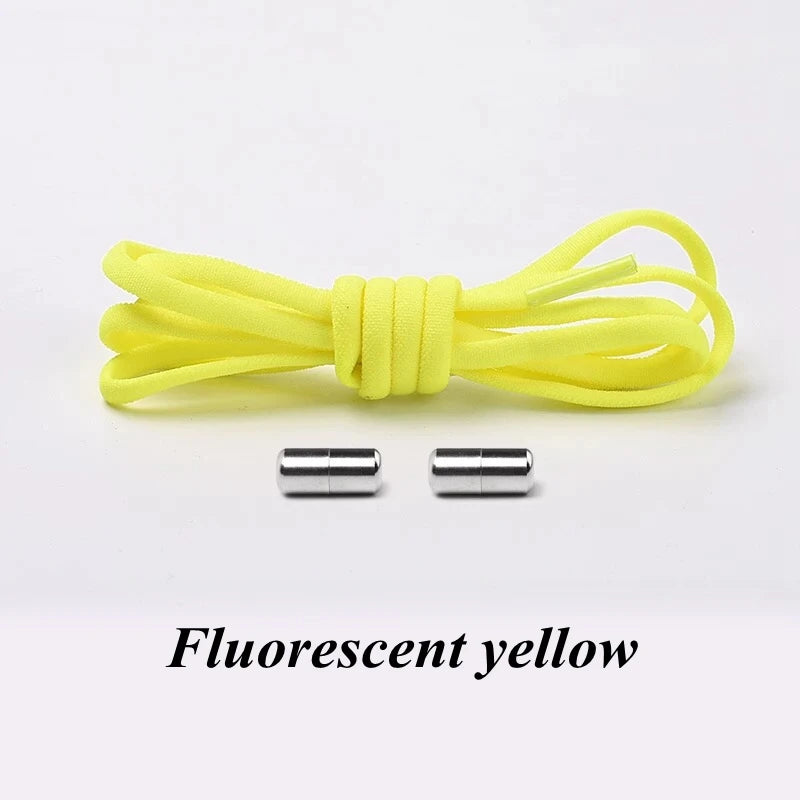 Round Elastic No Tie Shoelaces for Kids and Adults