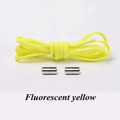 Round Elastic No Tie Shoelaces for Kids and Adults