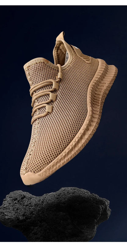 Men's Breathable Non-Slip Sports Sneakers for Outdoor Use