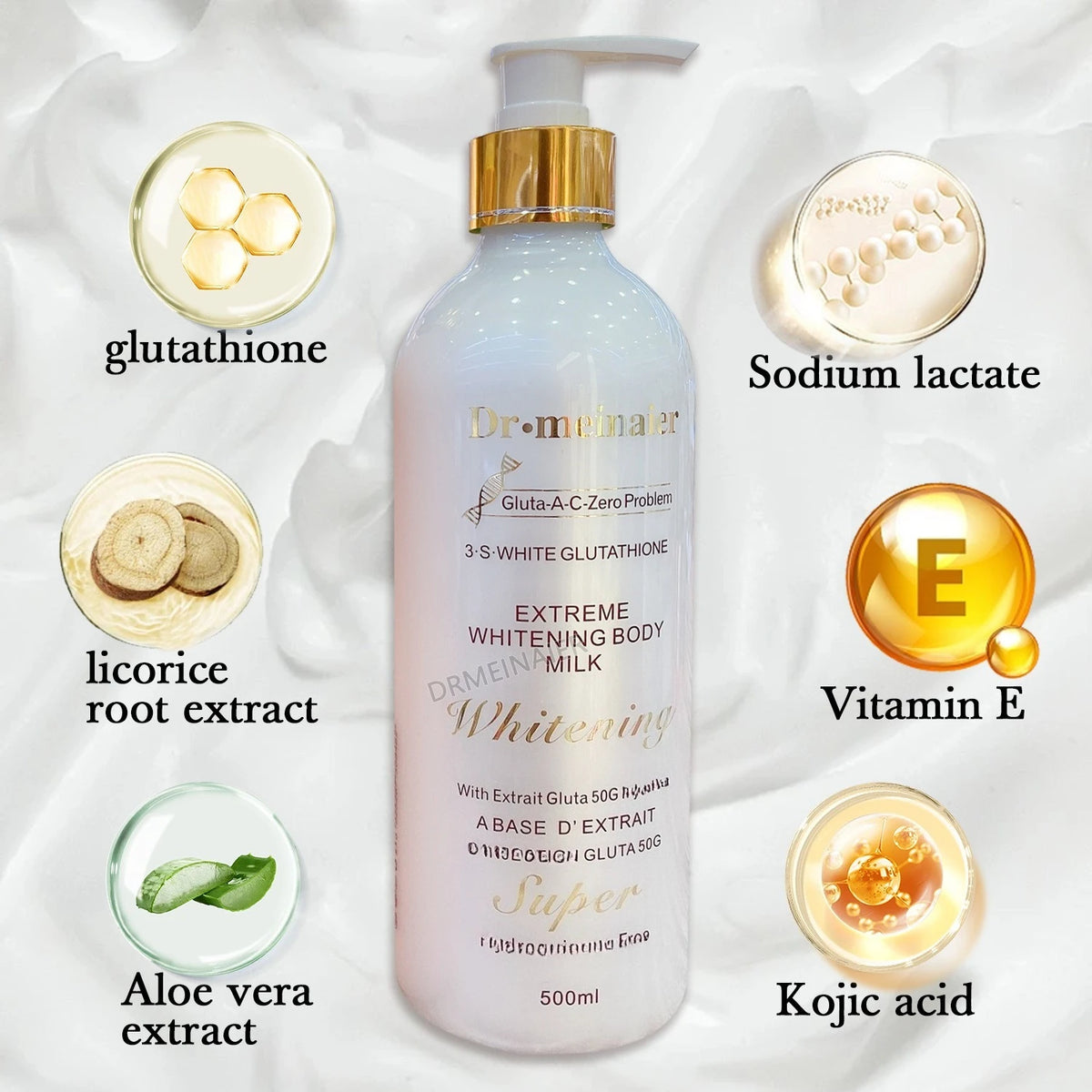 24K Gold Glutathione Body Lotion
