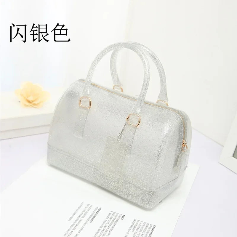 Jelly Bag Crossbody Pillow Bag in Macaron Colors