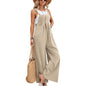 Yellow Denim Jumpsuit for Women Casual Street Wear