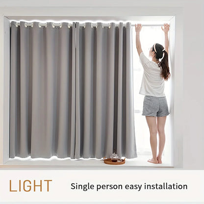 Modern Blackout Curtains - 100% Polyester, UV Protection