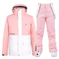 Unisex Winter Snow Ski Suit Jacket and Pants Set