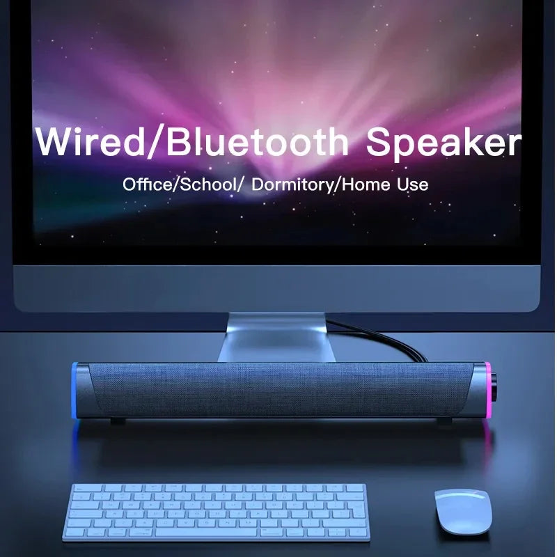 Bluetooth Computer Speaker Bar with Subwoofer