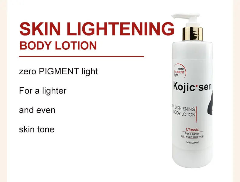 Kojic Acid Brightening Body Cream – 500ml