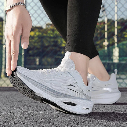 Men's Breathable Mesh Running Sneakers Black