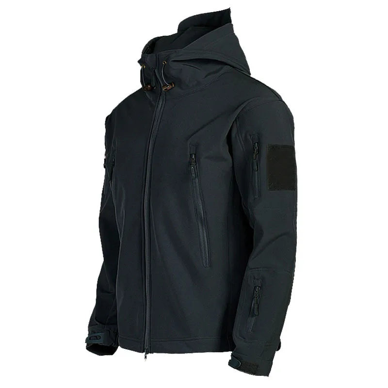 Men's Tactical Windproof Waterproof Soft Shell Jacket