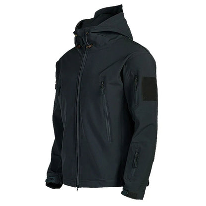 Men's Tactical Windproof Waterproof Soft Shell Jacket